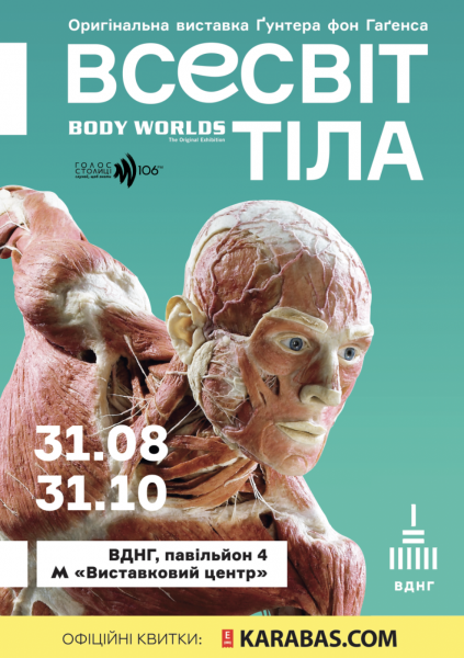 В Киеве впервые везут всемирно известную выставку человеческих тел  