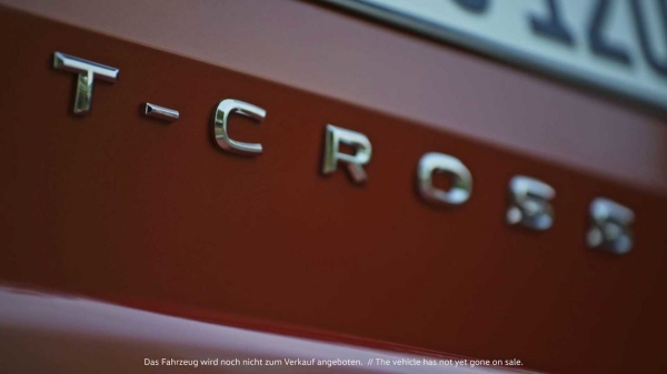Бюджетный кроссовер Volkswagen T-Cross показали на новом видео